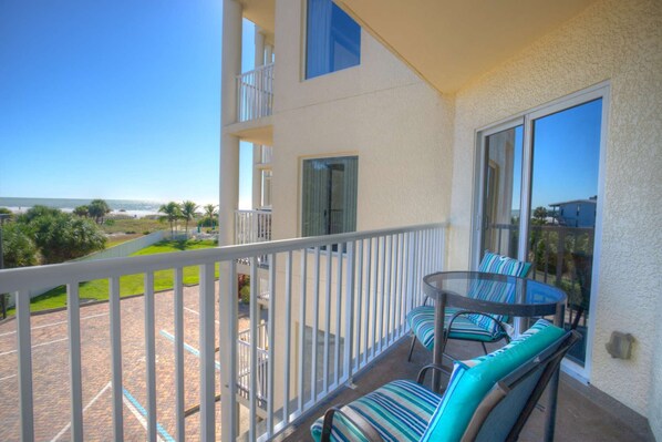 Private Balcony with a View of the Gulf