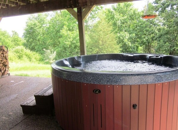 Bubbelpool utomhus