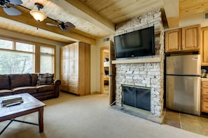 Living Area | Flat-Screen TV