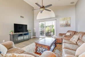 Living Area | Central A/C | Free WiFi | Foosball Table | Cable TV