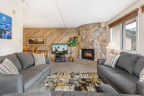 Comfortable living area with plenty of seating.