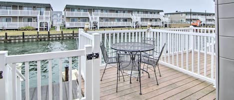 Ocean City Vacation Rental | 1BR | 1.5BA | 1,000 Sq Ft | 2 Steps for Entry