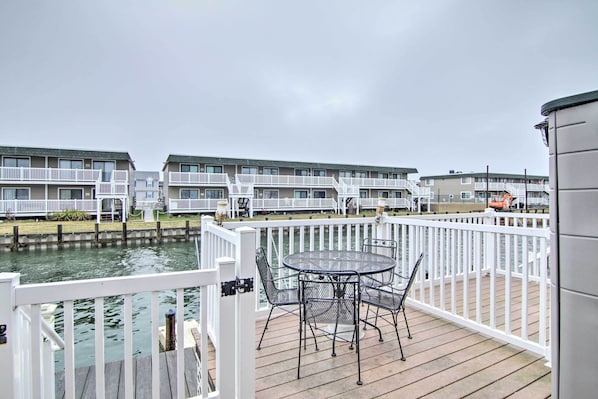 Ocean City Vacation Rental | 1BR | 1.5BA | 1,000 Sq Ft | 2 Steps for Entry