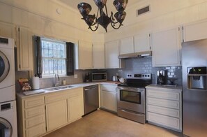 Modern large kitchen.