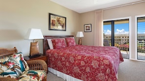 Poipu Sands at Poipu Kai Resort #334 - Master Bedroom Suite & Lanai - Parrish Kauai