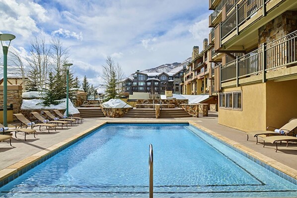 Dive into vacation mode with a refreshing swim at the pool at The Landmark.