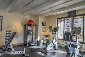 Stay active and fit during your vacation at The Landmark Life Fitness Center. Open 8am-10pm.