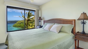 Sealodge at Princeville #D5 - Oceanfront Master Bedroom View - Parrish Kauai