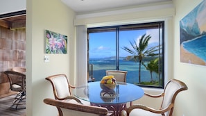 Sealodge at Princeville #D5 - Ocean View Dining Room - Parrish Kauai