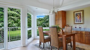 Villas of Kamalii #01 - Dining Room & Lanai View - Parrish Kauai