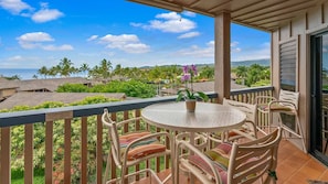 Nihi Kai Villas at Poipu #822 - Ocean View Dining Lanai - Parrish Kauai