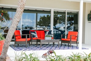 Outside patio