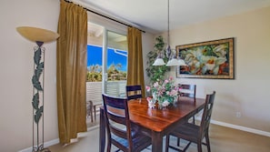 Nihilani at Princeville Resort #10B - Dining Room & Lanai View - Parrish Kauai