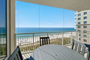 Private Beachfront Balcony