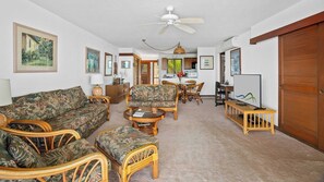 Nihi Kai Villas at Poipu #823 - Living Room Great Room - Parrish Kauai