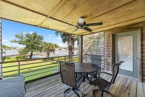 Private Balcony with Riverfront Views