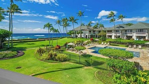 Poipu Kapili Resort #42 - Lanai Ocean & Resort View - Parrish Kauai