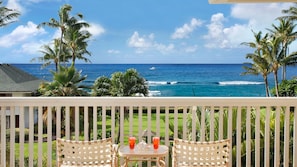 Poipu Kapili Resort #28 - Ocean View Penthouse Lanai View - Parrish Kauai