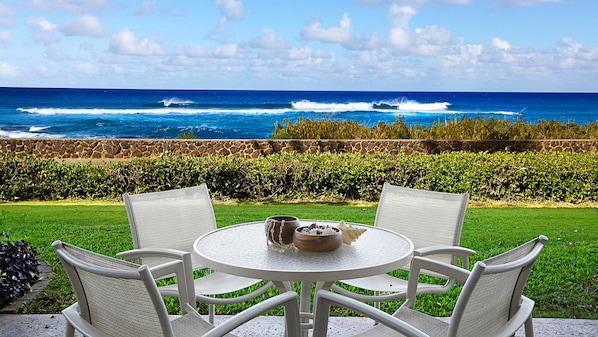 Poipu Kapili Resort #11 - Oceanfront Lanai View - Parrish Kauai