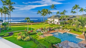 Poipu Kapili Resort #43 - Ocean & Resort Penthouse Lanai View - Parrish Kauai