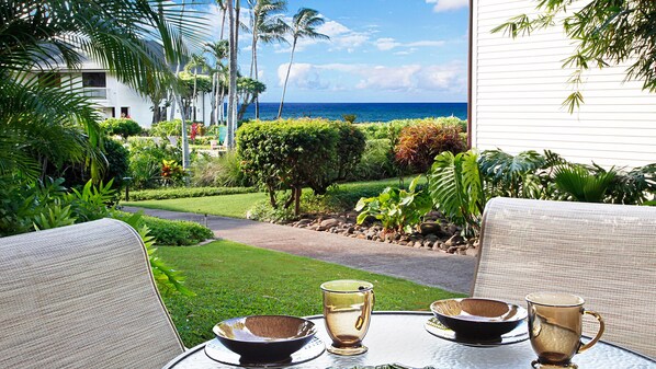 Poipu Kapili Resort #19 - Ocean View Lanai View - Parrish Kauai