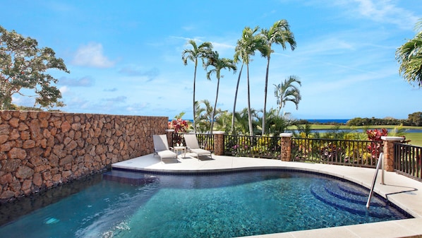 Moku Hale at Kiahuna - Ocean & Sunset Pool View - Parrish Kauai