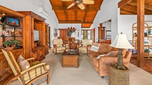 Nihi Kai Villas at Poipu #820 - Living  Great Room - Parrish Kauai
