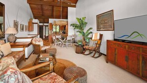 Nihi Kai Villas at Poipu #201 - Living Great Room - Parrish Kauai