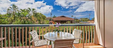 Nihi Kai Villas at Poipu #503 - Covered Dining Lanai - Parrish Kauai