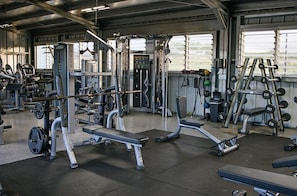 Take advantage of the fully equipped gym at Poipu Beach Athletic Club during your stay.