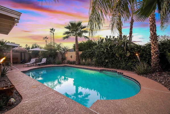 Scottsdale Vacation Rental | 4BR | 2BA | 1,790 Sq Ft | 2 Small Steps to Enter