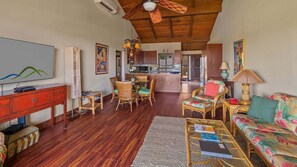 Nihi Kai Villas at Poipu #826 - Living Great Room - Parrish Kauai