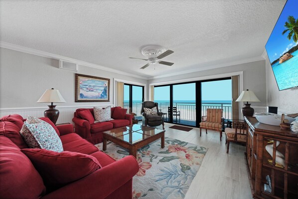 Welcome to Shorehom by the Sea 35 - a direct oceanfront corner condo in beautiful New Smyrna Beach, offering stunning beach and ocean views