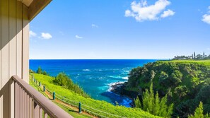 Pali Ke Kua #227 - Oceanfront Lanai View - Parrish Kauai