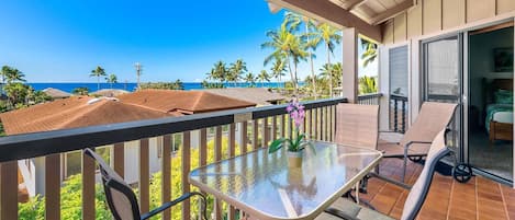 Nihi Kai Villas at Poipu #524 - Covered Ocean View Lanai - Parrish Kauai