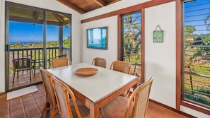 Nihi Kai Villas at Poipu #827 - Ocean View Dining Room - Parrish Kauai