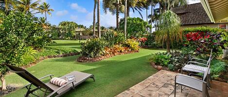 Maikalani at Poipu Kai Resort - Backyard Greenbelt View - Parrish Kauai