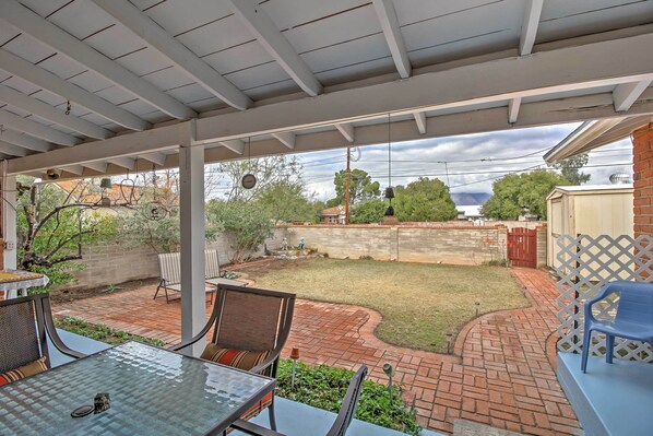 Tucson Vacation Rental | 2BR | 2BA | 1,200 Sq Ft | 1 Step to Enter