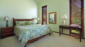 Waikomo Stream Villas #433 - Master Bedroom Suite - Parrish Kauai