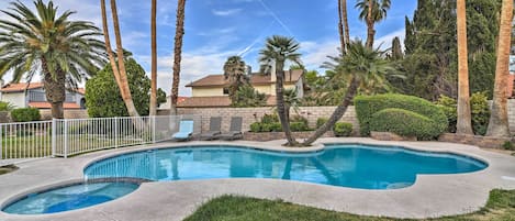 Las Vegas Vacation Rental | 4BR | 2.5BA | Stairs Required