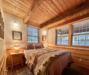 Full Size Bed on Main Floor