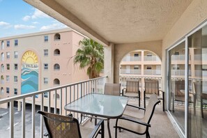 Beach Place 301 Balcony