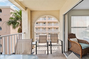 Beach Place 301 Balcony