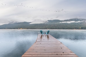 Private Dock on Fish Lake