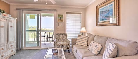 Isle of Palms Vacation Rental | 1BR | 1BA | Stairs Required | 495 Sq Ft