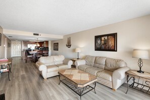 Beach Place #202 Living Room