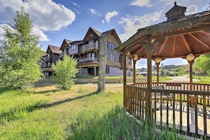 Condo Building Exterior | Community Gazebo