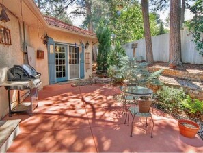 Private Patio | Gas Grill | Well-Landscaped