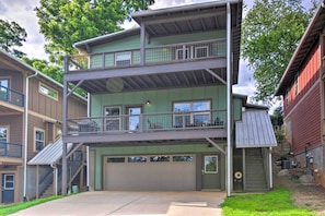 Exterior | Private Entrance | Asheville Greenway Views