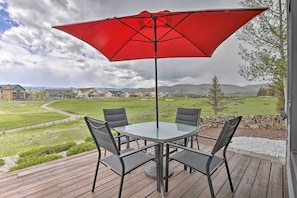 Private Deck | Mountain Views